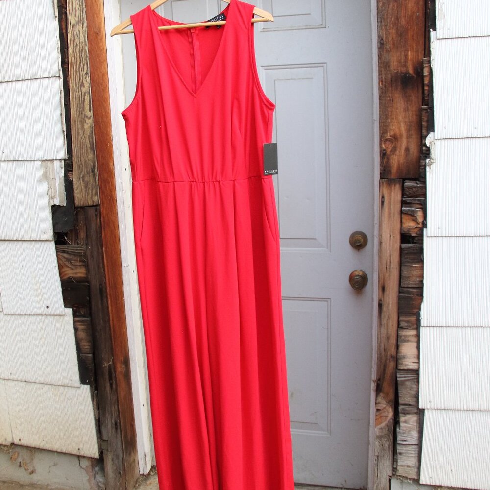 Eloquii Palazzo Pant Jumpsuit 14 - Picture 4 of 4